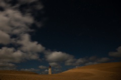 Stars over the lighthouse